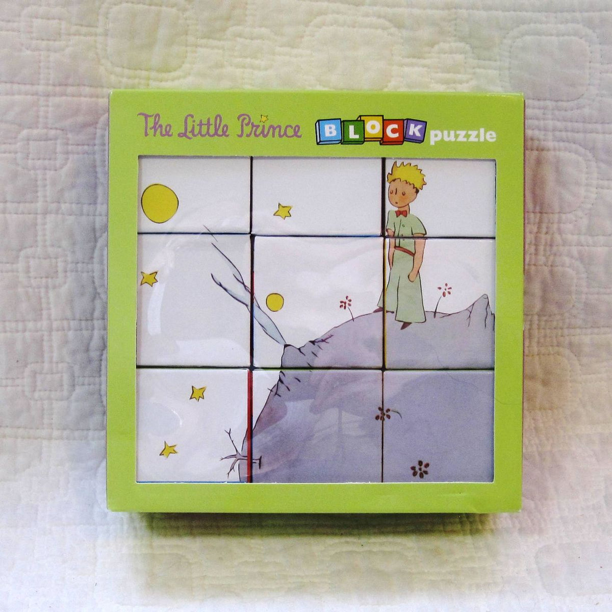 Little Prince Block Puzzle, Sweet Illustrations, Ages 12 mo. - 3