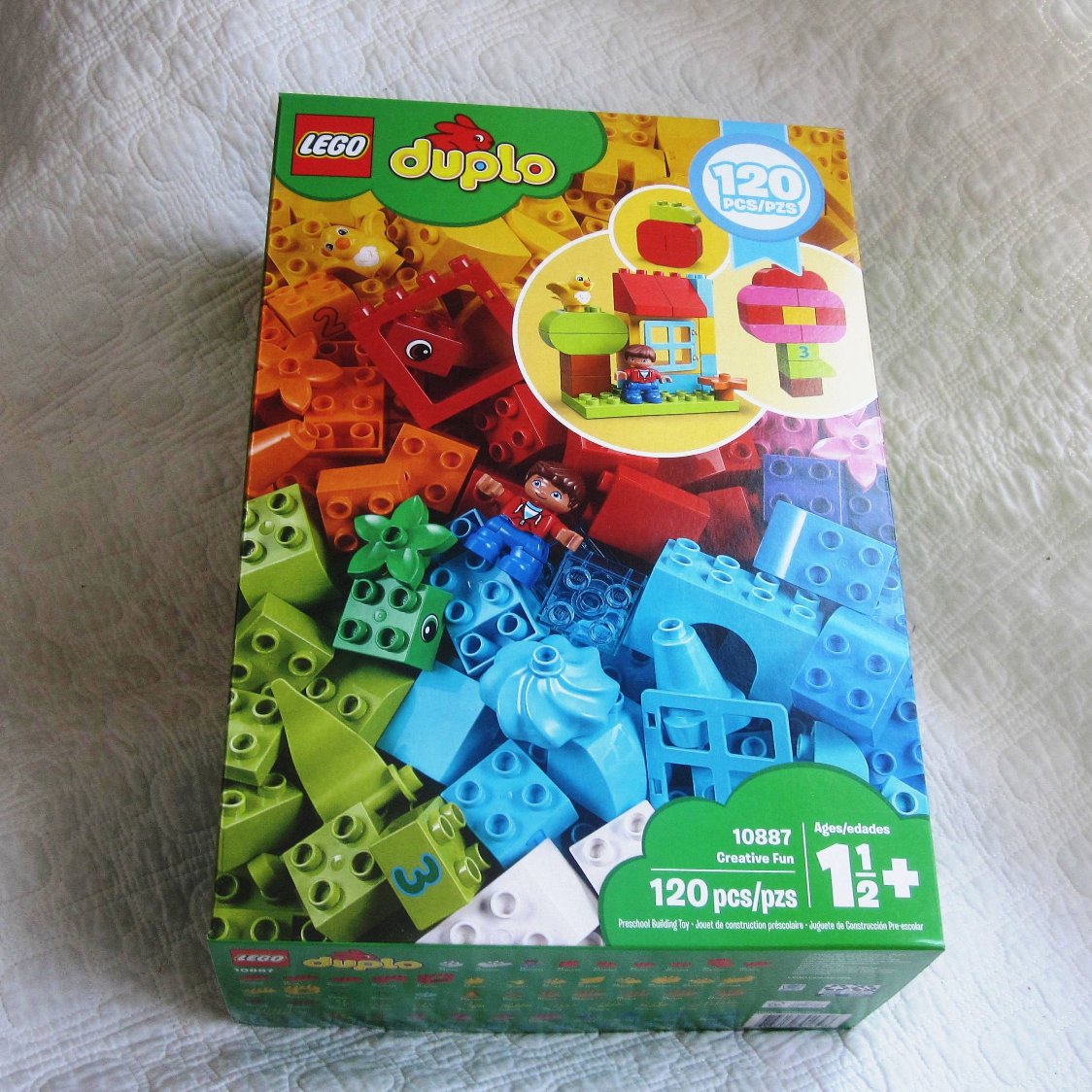 LEGO Duplo Creative Fun Building Kit, 120 Pieces, Ages