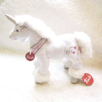 Unicorn Plush Created by Italian brand "trudi," Ages 3+