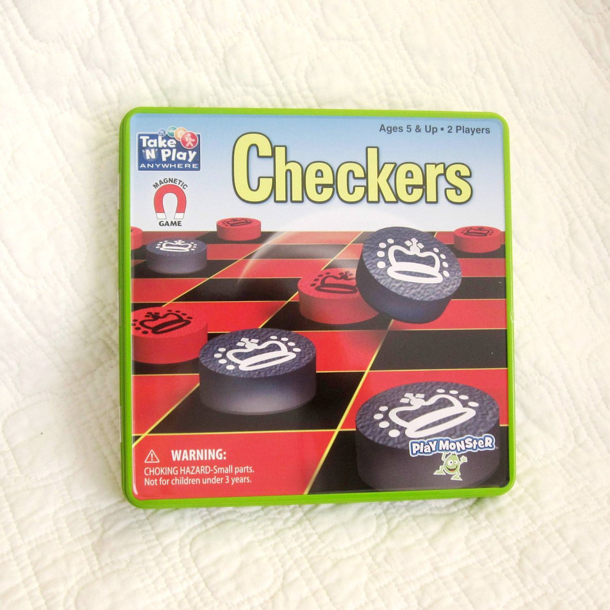 Magnetic Take and Play Checkers Travel Set, Ages 5+ – Dragonfly Castle