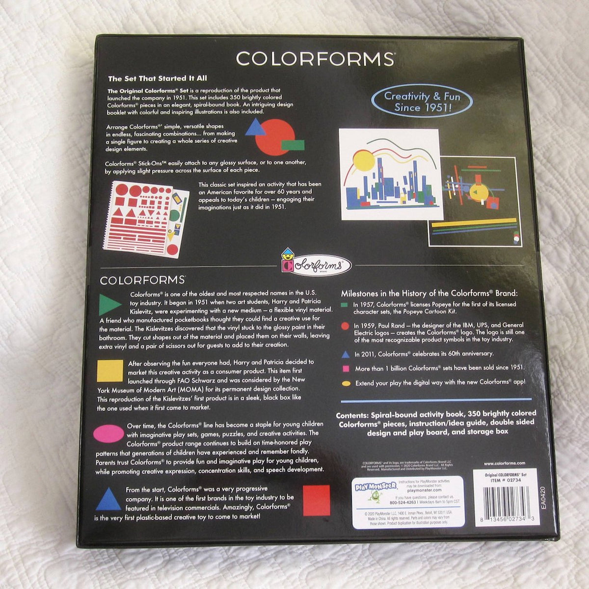 Colorforms Classic Kit, Original Design, Ages 8 - Adult – Dragonfly Castle