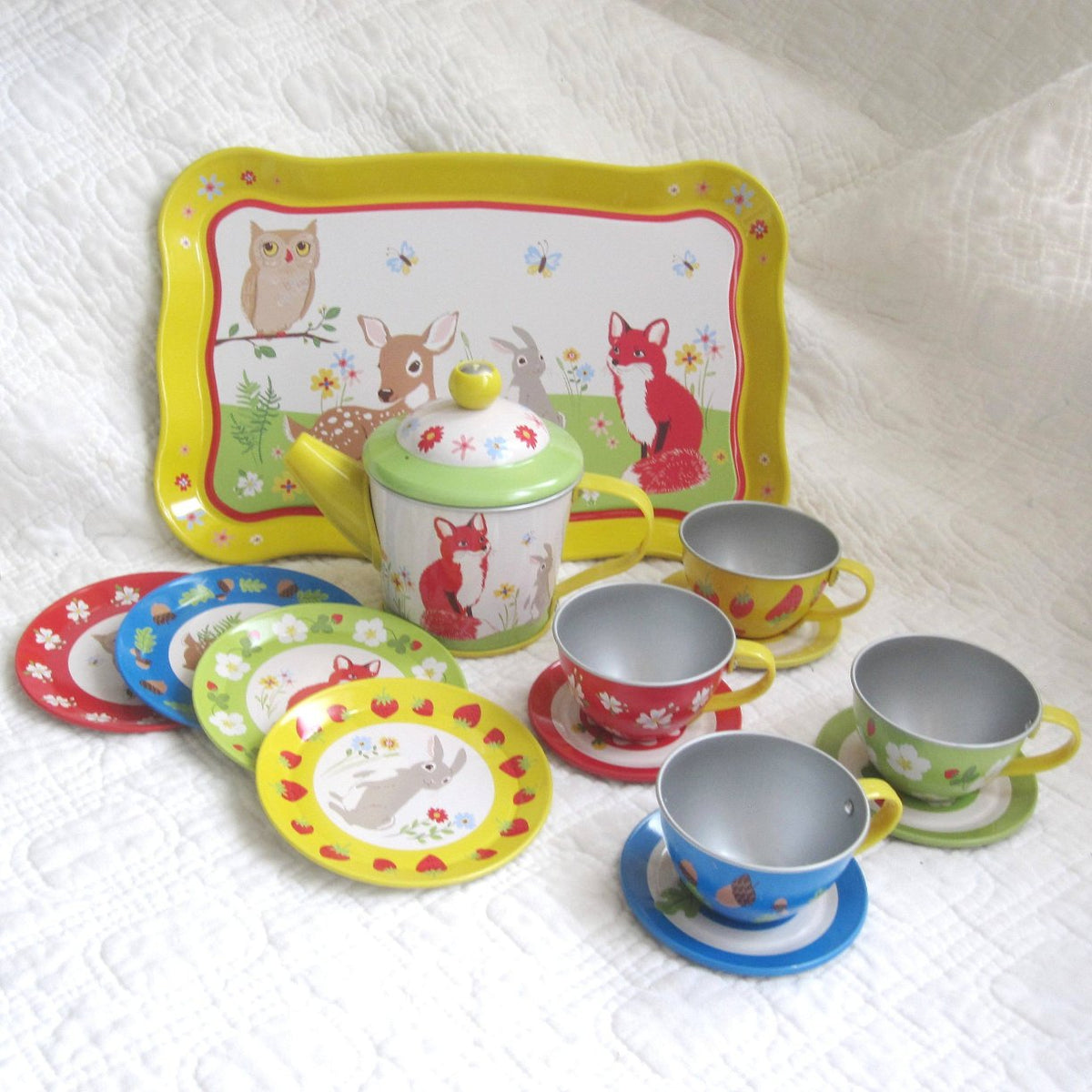 Forest friends tea set outlet