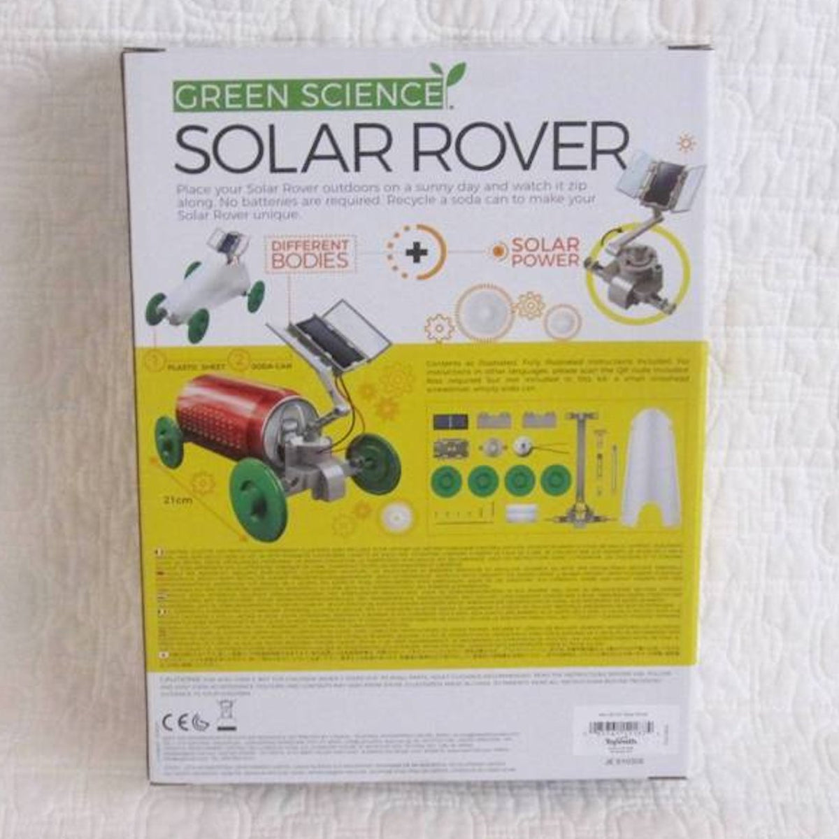Solar Rover Kit, AwardWinning Science Toy, Ages 5+ Dragonfly Castle