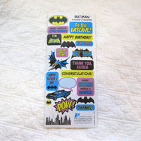 Batman "Quotable Notable" Die Cut Silhouette Greeting Card