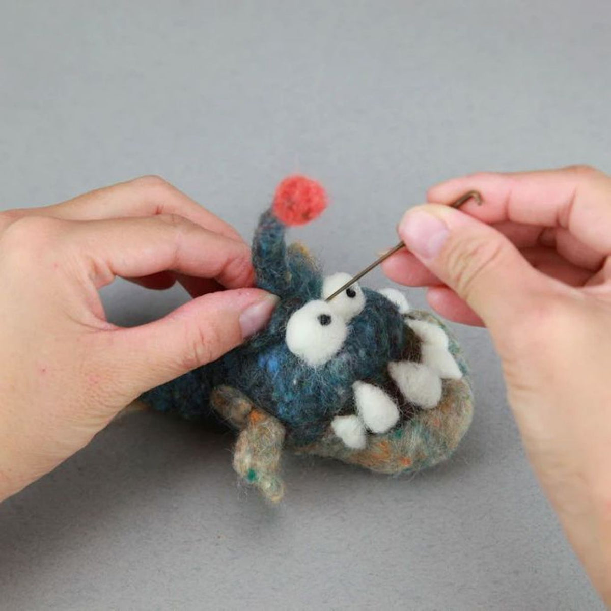 Felting Craft Kit, Create Angler Fish, Ages 12 to Adult – Dragonfly Castle