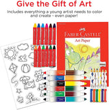 Faber-Castell Young Artist Coloring Gift Set, Handy Pouch, Ages 4+