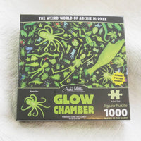 Frightful Toys Glow in the Dark 1,000 Piece Jigsaw Puzzle, Ages 10+