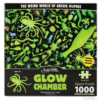 Frightful Toys Glow in the Dark 1,000 Piece Jigsaw Puzzle, Ages 10+