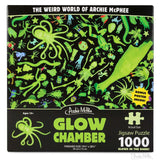 Frightful Toys Glow in the Dark 1,000 Piece Jigsaw Puzzle, Ages 10+