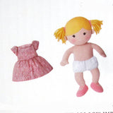“Ella” Organic Cotton Best Friend Doll by Apple Park, Ages 18 mo.+