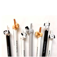 Doggie Gel Pen, Push and Click the Tail, Premium Pen by BC Mini