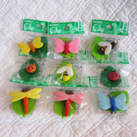 Insect Friends Japanese Eraser Puzzles, Set of Nine, Ages 7+