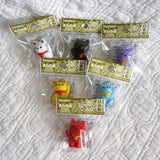 Good Luck Kitties Japanese Eraser Puzzles, Set of Six, Ages 7+