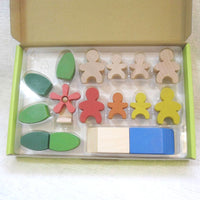 Wooden Domino Village Family, Ages 3+,