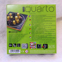 "Quarto" Mini, Portable Wooden Strategy Board Game, Ages 8+