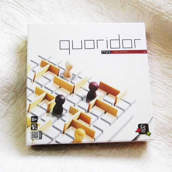 "Quoridor" Mini, Portable Wooden Strategy Board Game, Ages 8+