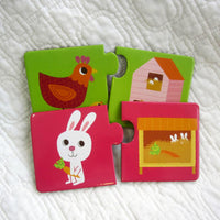 First Puzzle, Puzzle Duo Animal Habitat, Ages 2+