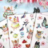 Fairyland Transfers Craft Kit by Djeco, Ages 4+