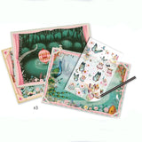 Fairyland Transfers Craft Kit by Djeco, Ages 4+