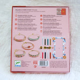 Beaded Bracelets Kit, Bead Loom by Djeco, Ages 9 +