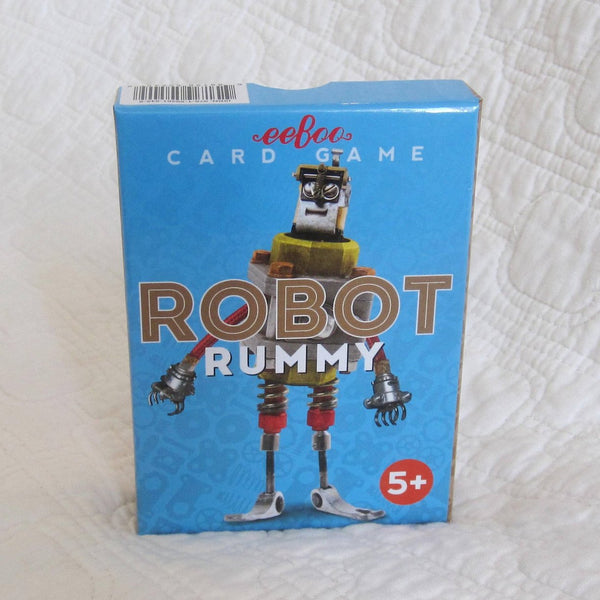 eeBoo Robot Rummy Playing Cards, Ages 5+