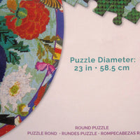 Bouquet & Birds 500 Piece Round Puzzle, Ages 8 - Adult