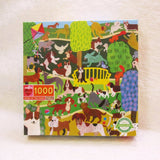 Dogs in the Park 1000 Piece Puzzle, Ages 8 - Adult