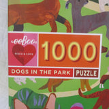 Dogs in the Park 1000 Piece Puzzle, Ages 8 - Adult