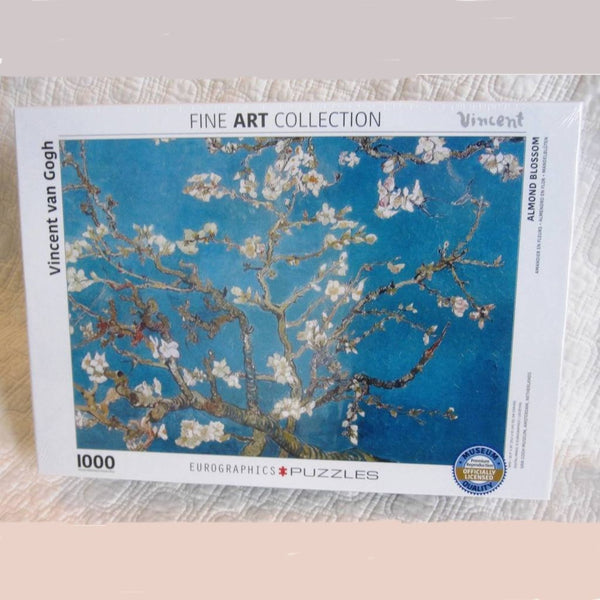 "Almond Blossoms" by van Gough Jigsaw Puzzle, 1,000 pieces, Ages 9 - Adult