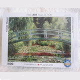 "The Japanese Footbridge" by Monet, Jigsaw Puzzle, 1,000 Piece, Ages 8 - Adult