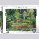 "The Japanese Footbridge" by Monet, Jigsaw Puzzle, 1,000 Piece, Ages 8 - Adult