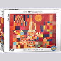 "Castle and Sun" by Klee Jigsaw Puzzle, 1,000 Piece, Ages 8 - Adult