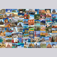 Globetrotter Scenic Crossword Puzzle, HUGE 2,000 Piece Puzzle, Ages 8 - Adult