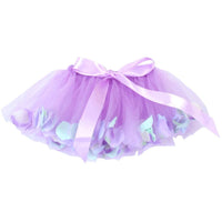 Flower Fairy Skirt, Lilac, Three Sizes for Ages 1 mo. - 6 yr.