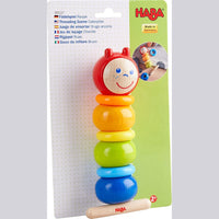 Threading Caterpillar by HABA, Made in Germany, Ages 2+