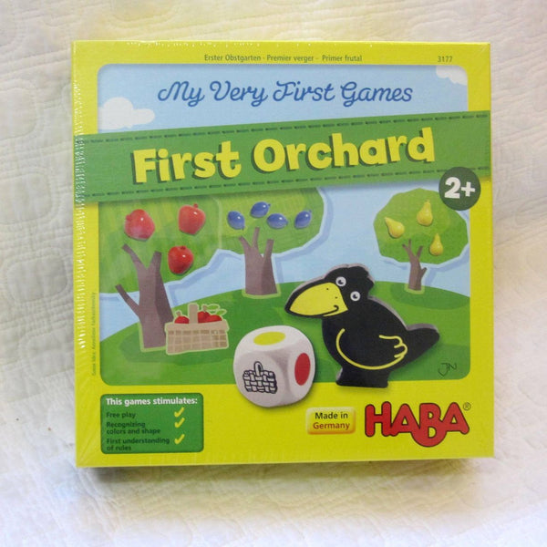 HABA "My First Orchard" Cooperative Game, German Wood, Ages 2+
