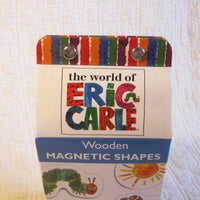 Eric Carle Wooden Magnetic Shapes, 35 Colorful Pieces, Ages 3+
