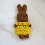 Melanie Bunny Doll, BFF of Miffy, Handmade, Ages 3+