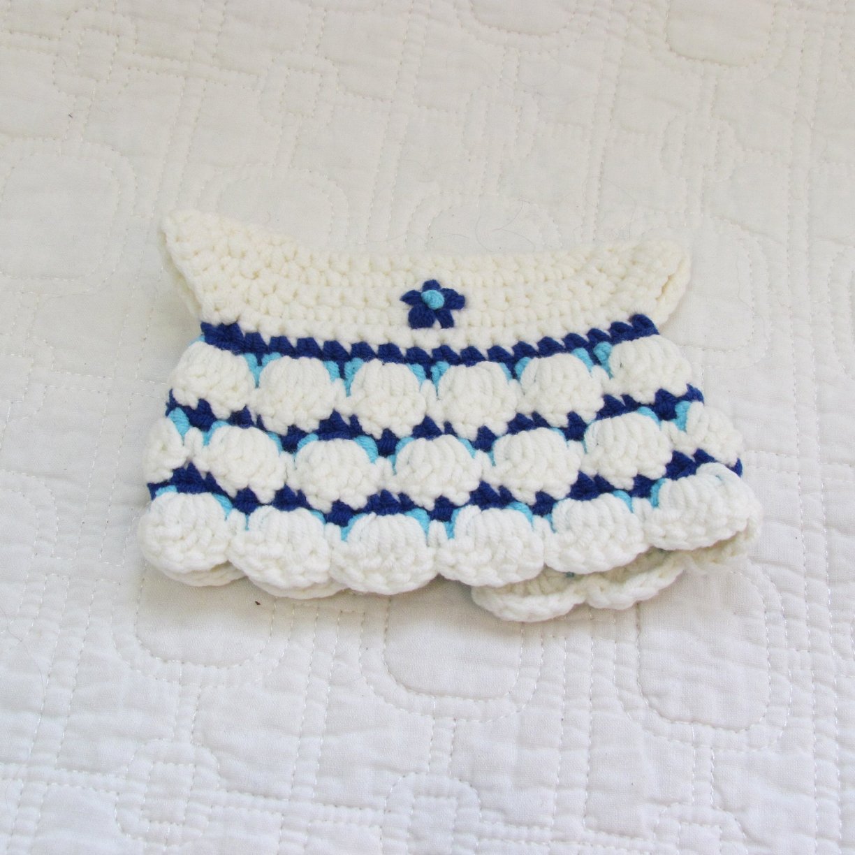 Miffy Doll Dress in Delft Blue, Hand Made, Ages 3+ – Dragonfly Castle