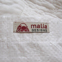 White Graphic Tote Made From Recycled Feed Bags, Fair Trade and Fun!