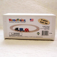 Wood Train Starter Set by Maple Landmark, USA Made, Ages 3+
