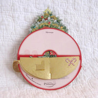 Christmas Card Glittery Decorated 3D Greeting