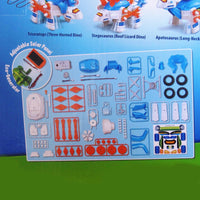 Robot Kit, "Ten in One" Renewable Alternative Energy, No Batteries,  Ages 8+
