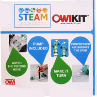 OWI Robotikits Air Power Racer Kit, No Batteries, Alternative Energy, Ages 6+