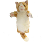Ginger Cat Puppet, Long Sleeve Style, Ages 3+