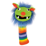 Rainbow Monster Funny Knit Puppet, Ages 3+