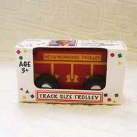 Mister Rogers' Neighborhood Trolley Wood Train, ages 3+