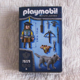 Playmobil Crossbowman With Wolf Companion Play Set, Ages 8+