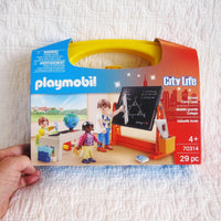 Playmobil "Classroom Play" Carry Case Play Set, Ages 4+