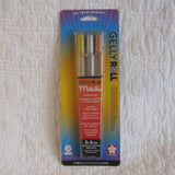 Sakura Gelly Roll Metallic 3 Pack, Gold, Silver, Copper, Opaque Ink